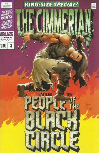 The Cimmerian: The People of the Black Circle #3D Variant Fritz Casas King Size Hulk Special Parody Cover