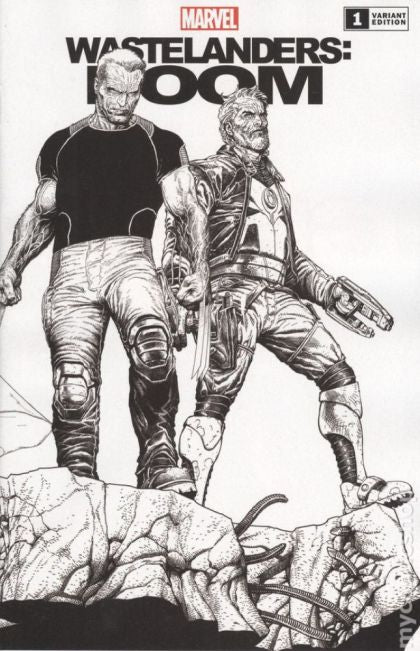 Wastelanders: Doom #1B Steve McNiven Podcast Connecting Variant