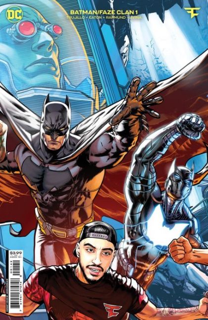 Batman / FaZe Clan #1D Jason Badower Connecting 3 Batman Cover