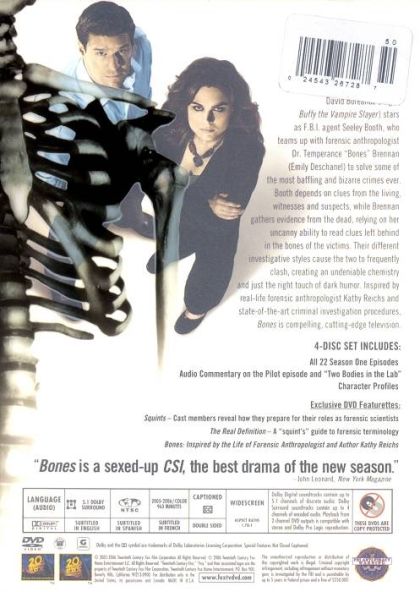 Bones: Season 1 - DVD