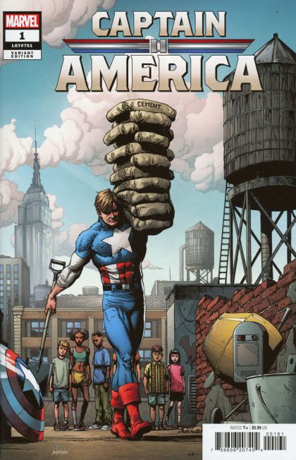Captain America, Vol. 11 #1F Gary Frank Variant