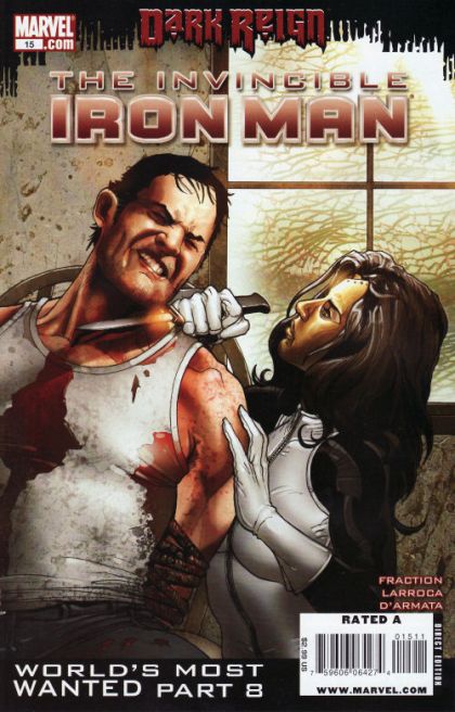 Invincible Iron Man, Vol. 1 #15A Salvador Larroca Regular
