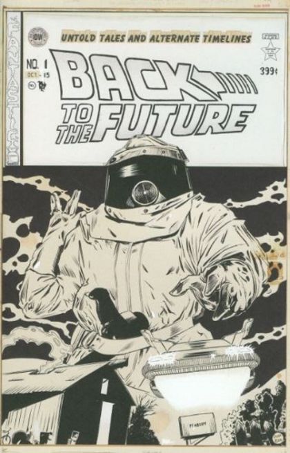 Back To The Future (IDW Publishing) #1E Dan Schoening Incentive Variant (1:10)