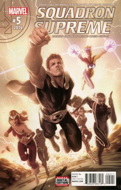 Squadron Supreme, Vol. 4 #5A Alex Garner Regular Cover
