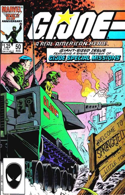 G.I. Joe: A Real American Hero (Marvel) #50A Direct Edition
