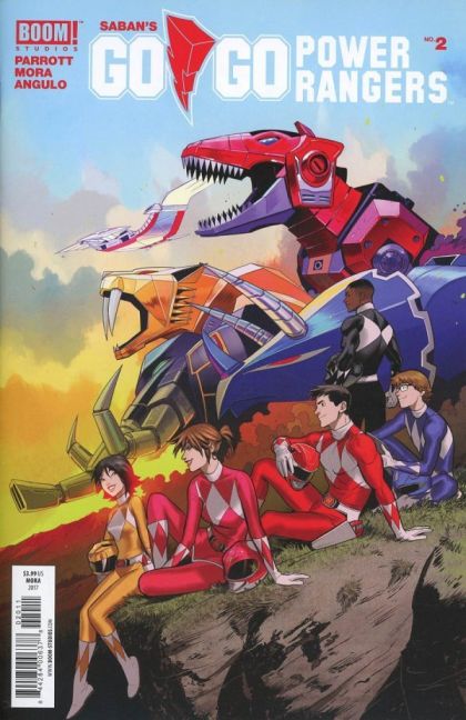 Go Go Power Rangers #2A Dan Mora Regular