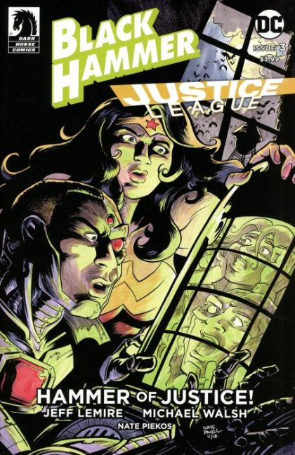 Black Hammer / Justice League #3B Nate Powell Variant