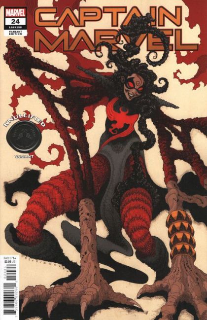Captain Marvel, Vol. 11 #24B Tradd Moore Knullified Variant
