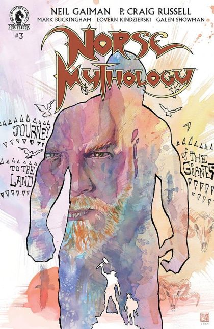 Norse Mythology II #3B Variant David Mack Cover