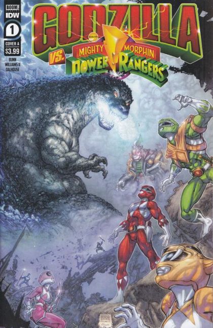 Godzilla vs. Mighty Morphin Power Rangers, Vol. 1 #1A Freddie Williams II Regular