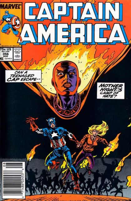 Captain America, Vol. 1 #356B Newsstand Edition