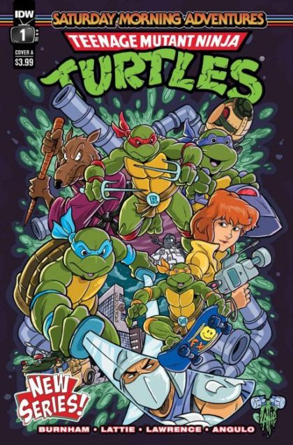Teenage Mutant Ninja Turtles: Saturday Morning Adventures Continued #1A Tim Lattie Regular