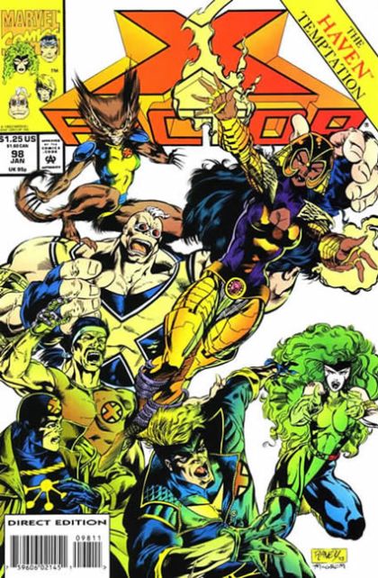 X-Factor, Vol. 1 #98A Direct Edition