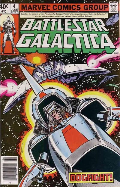 Battlestar Galactica, Vol. 1 (Marvel Comics) #4B Newsstand Edition