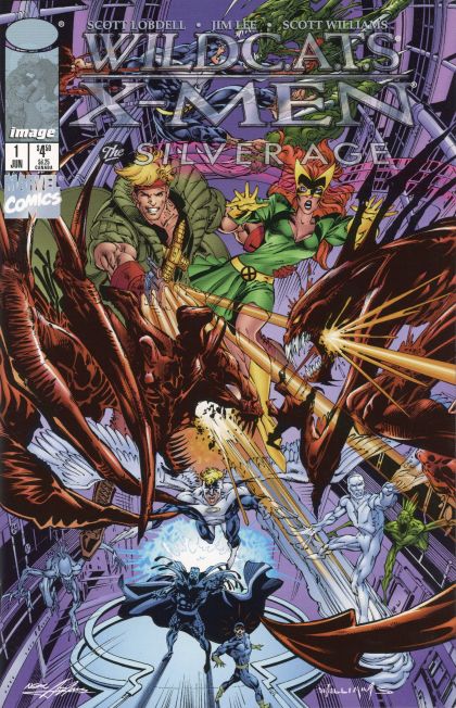 WildC.A.T.s / X-Men: The Silver Age #1B Neal Adams Cardstock Variant Cover