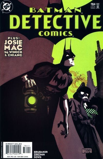 Detective Comics, Vol. 1 #784A Direct Edition