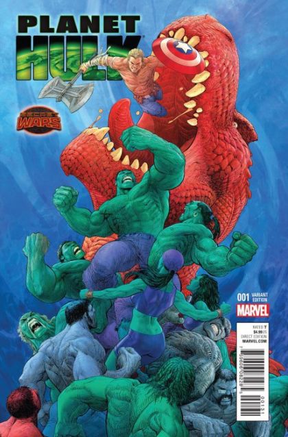 Planet Hulk #1C Mukesh Singh 1:25 Cover