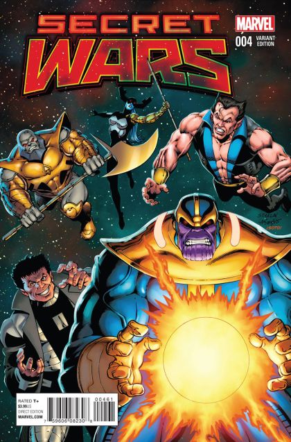 Secret Wars (2015) #4F Jim Starlin Incentive Variant (1:25)
