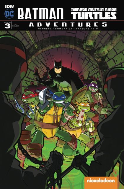 Batman / Teenage Mutant Ninja Turtles Adventures #3C Ben Harvey 1:10 Variant