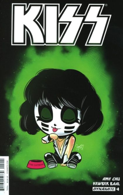 Kiss (Dynamite Entertainment) #4B Variant Shouri Catman Emoji Cover