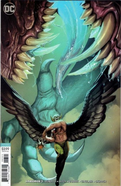 Hawkman, Vol. 5 #3B Variant Stjepan Sejic Cover