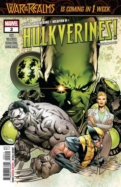 Hulkverines #2A Greg Land And Jay Leisten Regular