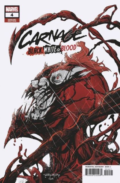 Carnage: Black, White & Blood #4B Khary Randolph Variant