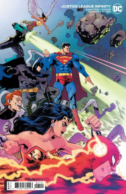 Justice League Infinity #1B Scott Hepburn Variant