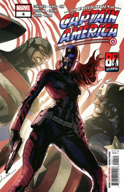The United States of Captain America #4A Regular Gerald Parel Cover