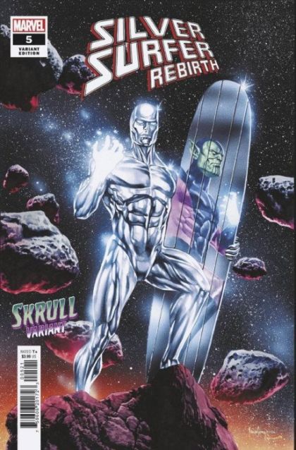Silver Surfer: Rebirth #5B Mico Suayan Skrull Variant