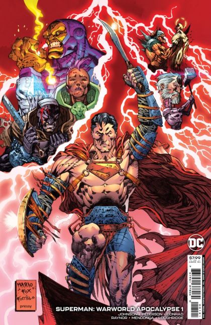 Superman: Warworld Apocalypse #1B Mario Fox Foccillo Card Stock Variant