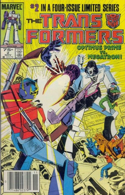 Transformers (Marvel) #2B Newsstand Edition