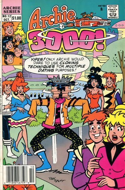 Archie 3000 #12B Newsstand Edition