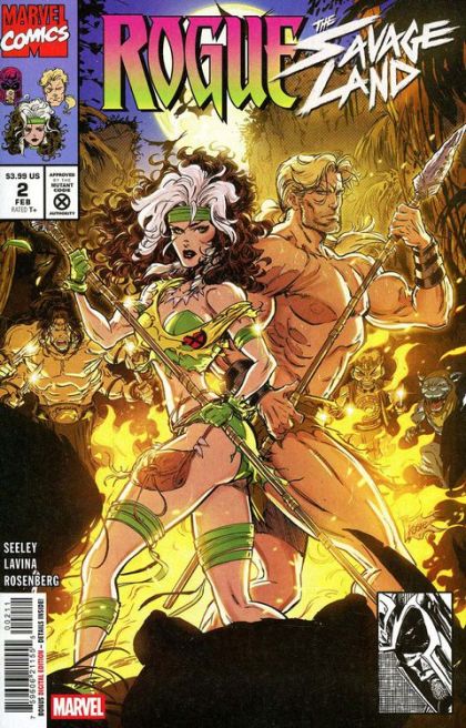 Rogue: The Savage Land #2A Kaare Andrews Regular