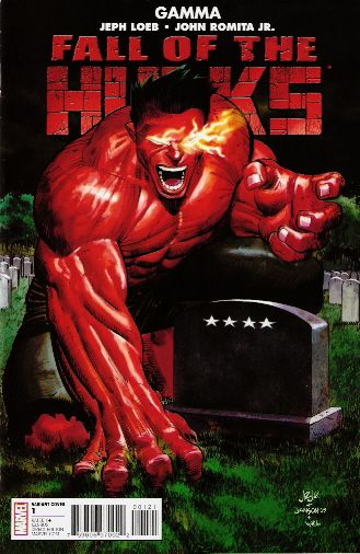 Fall of the Hulks: Gamma #1C John Romita Jr. Variant Cover