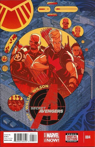 Secret Avengers, Vol. 3 #4A Regular Tradd Moore Cover