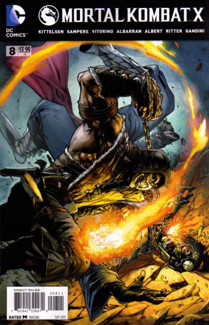 Mortal Kombat X #8 Stephen Segovia Regular