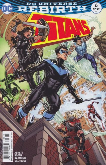 Titans, Vol. 3 #6B Nick Bradshaw Variant Cover