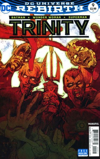 Trinity, Vol. 2 #9B Variant Bill Sienkiewicz Cover