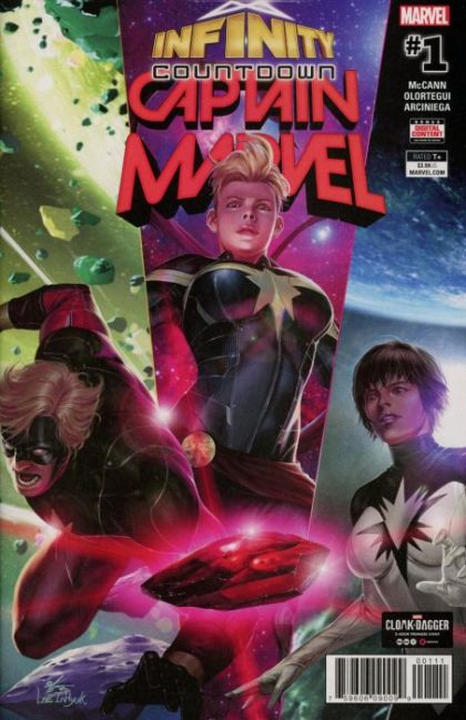 Infinity Countdown: Captain Marvel #1A Regular In-Hyuk Lee Cover
