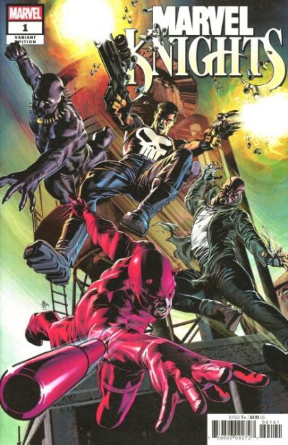 Marvel Knights, Vol. 3 #1D Variant Mike Deodato Jr Teaser Variant Cover