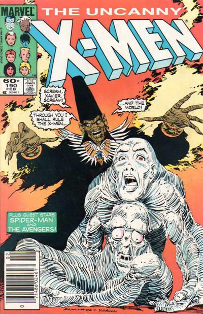 Uncanny X-Men, Vol. 1 #190B Newsstand Edition