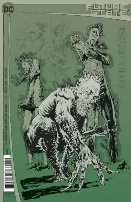 Future State: Swamp Thing #1C 2nd Printing Mike Perkins Design Variant Cover