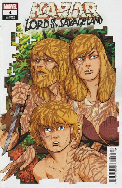 Ka-Zar: Lord of the Savage Land #4C Variant Javier Rodriguez Cover