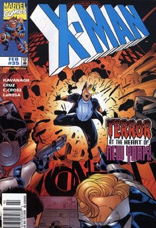 X-Man #35B Newsstand Edition