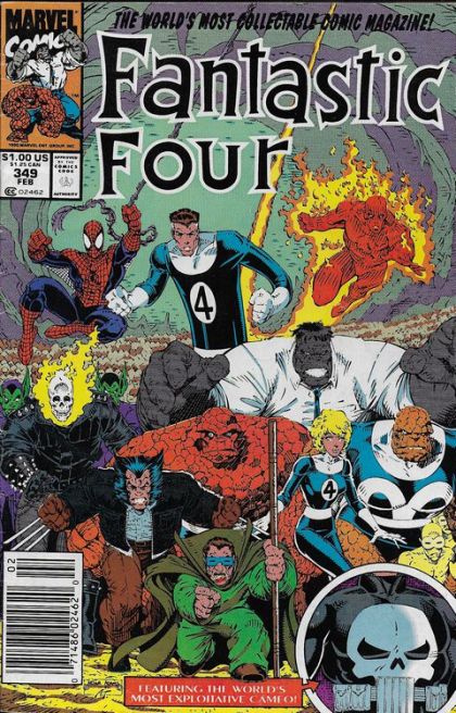 Fantastic Four, Vol. 1 #349B Newsstand Edition