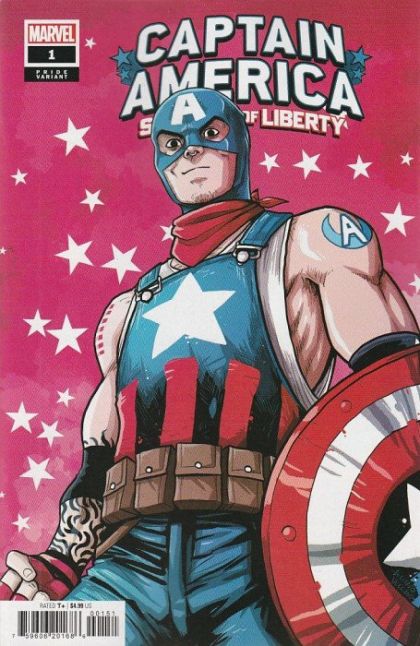 Captain America: Sentinel of Liberty, Vol. 2 #1E Luciano Vecchio Pride Cover