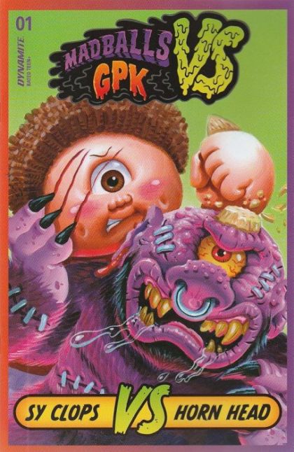 Madballs vs. Garbage Pail Kids #1C Joe Simko Trading Card Card Stock Cover