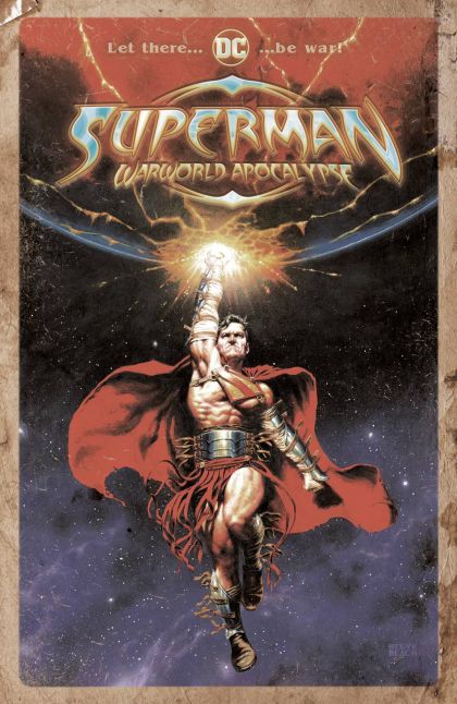 Superman: Warworld Apocalypse #1D Steve Beach Distressed Card Stock Variant