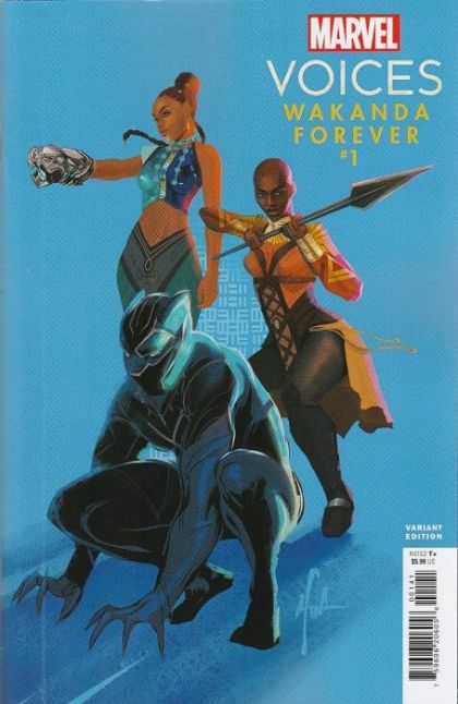 Marvel's Voices: Wakanda Forever #1D Afua Richardson Variant